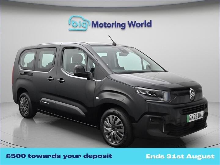 Citroen E-Berlingo 52kWh PLUS XL Auto 5dr (11kW Charger)