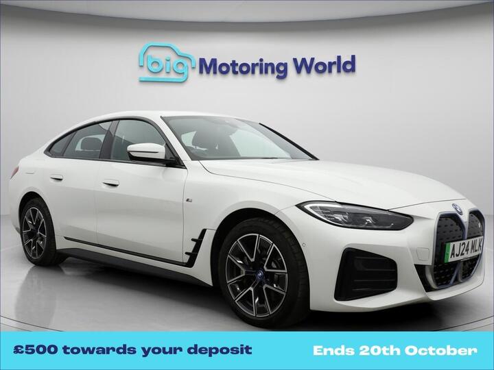 BMW I4 35 70.2kWh M Sport Gran Coupe Auto EDrive 5dr