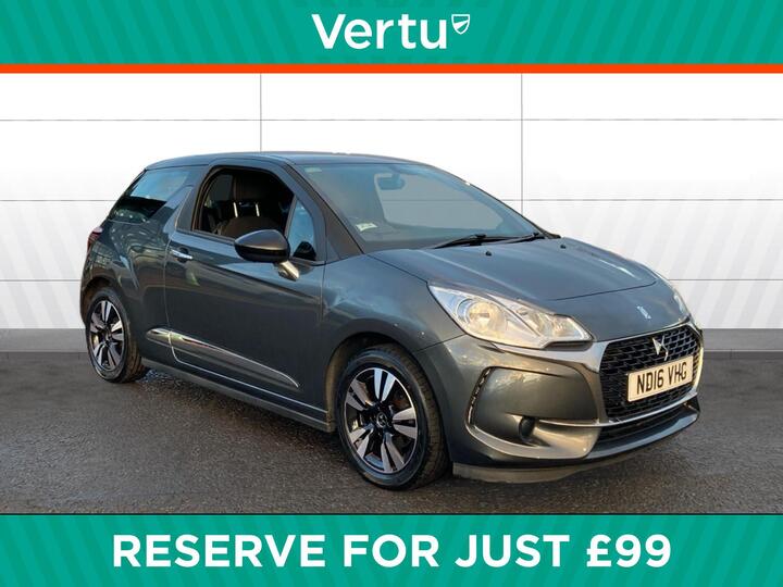 DS AUTOMOBILES 3 1.2 PureTech Chic Euro 6 3dr