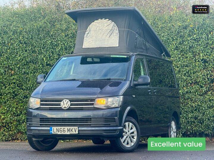 Volkswagen Transporter Camper|4 Berth|5 Belt|Pop Top|Kitchen|Leather