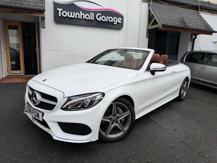 Mercedes-Benz C Class 2.0 C200 AMG Line Cabriolet G-Tronic+ Euro 6 (s/s) 2dr