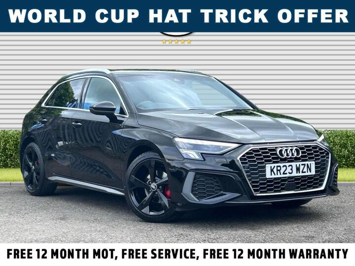 Audi A3 1.0 TFSI 30 S Line Sportback S Tronic Euro 6 (s/s) 5dr
