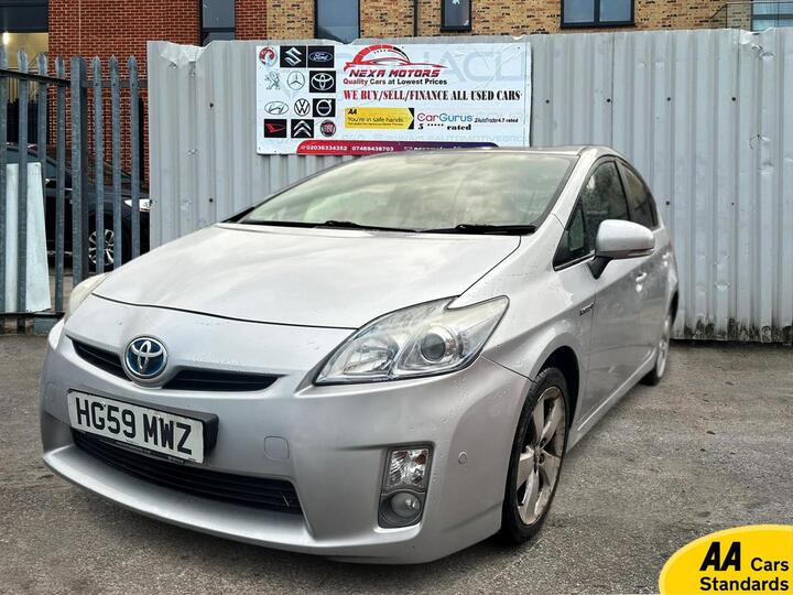 Toyota Prius 1.8 VVT-h T Spirit CVT Euro 5 (s/s) 5dr Toyota Prius 1.8 VVT-h T Spirit CVT Euro 5 (s/s) 5dr