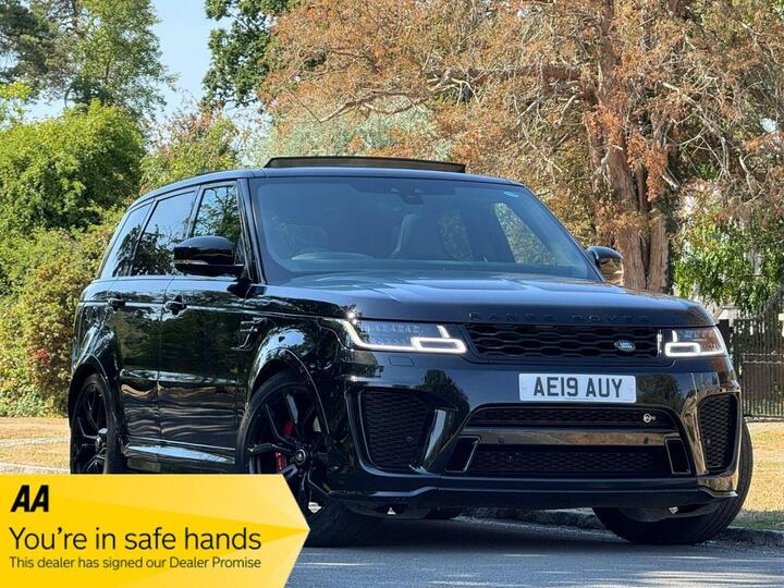 Land Rover RANGE ROVER SPORT 5.0 P575 V8 SVR Auto 4WD Euro 6 (s/s) 5dr
