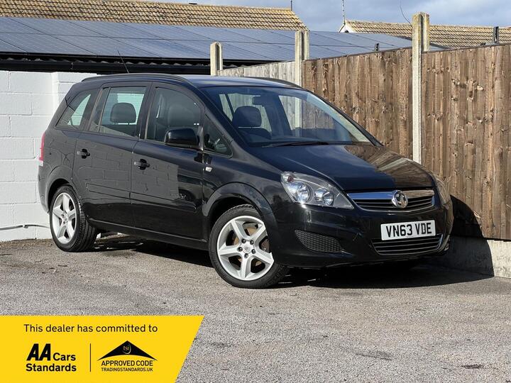 Vauxhall Zafira 1.8 16V Exclusiv Euro 5 5dr