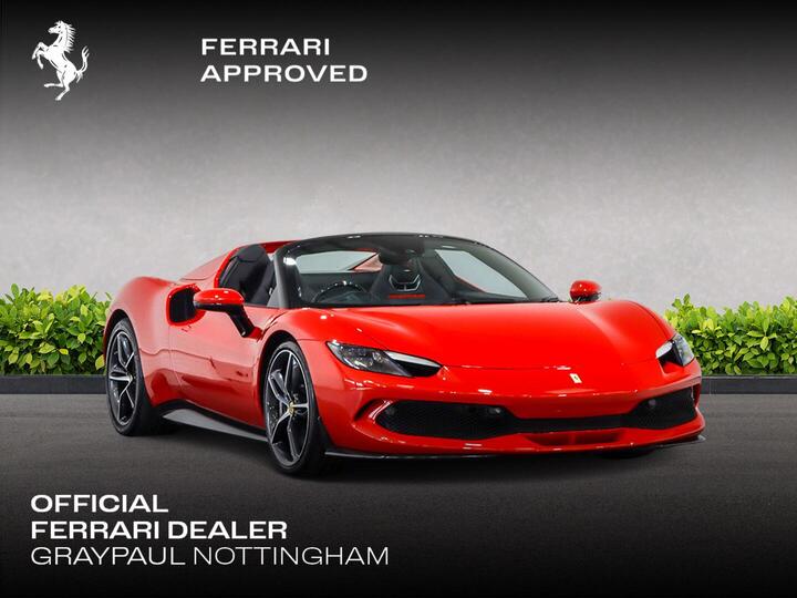 Ferrari 296 3.0T V6 7.45kWh Spider F1 DCT Euro 6 (s/s) 2dr