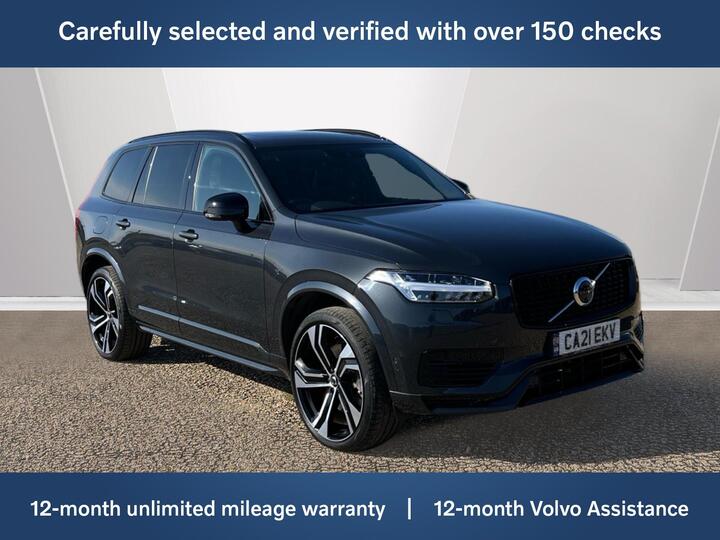 Volvo XC90 2.0h T8 Twin Engine Recharge 11.6kWh R-Design Auto 4WD Euro 6 (s/s) 5dr