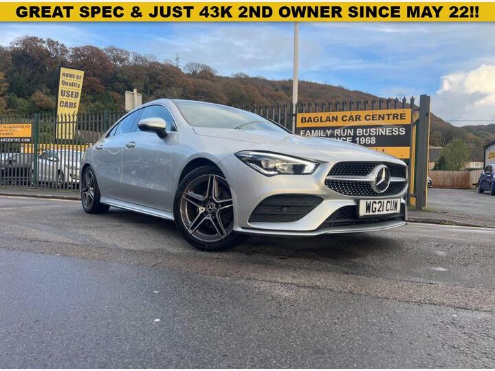 Mercedes-Benz CLA 1.3 CLA180 AMG Line Coupe 7G-DCT Euro 6 (s/s) 4dr Mercedes-Benz CLA 1.3 CLA180 AMG Line Coupe 7G-DCT Euro 6 (s/s) 4dr