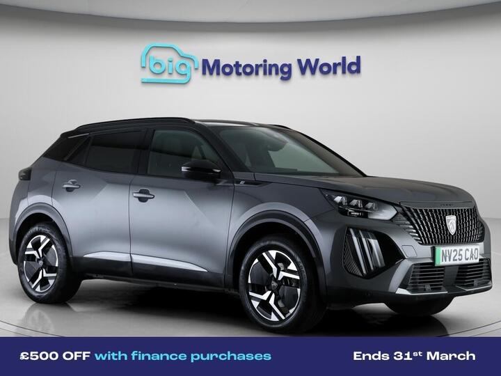 Peugeot E-2008 50kWh GT Auto 5dr (7kW Charger)