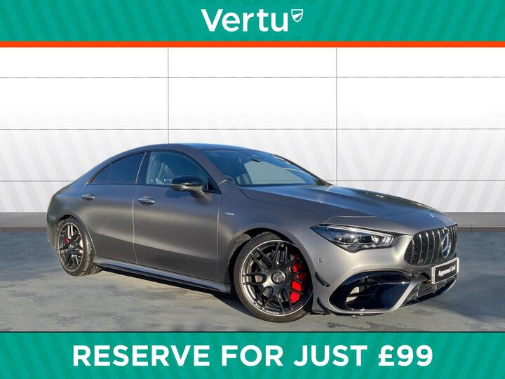 Mercedes-Benz CLA 2.0 CLA45 AMG S Plus Coupe 8G-DCT 4MATIC+ Euro 6 (s/s) 4dr