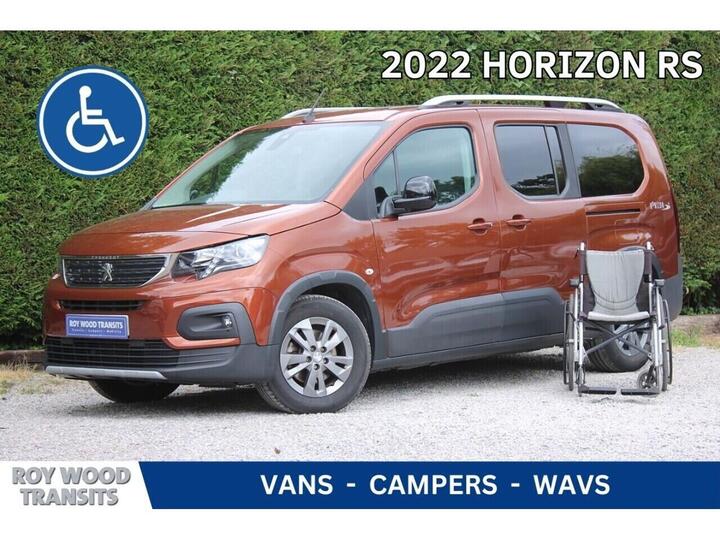 Peugeot Rifter Allied Horizon RS - Automatic - 5 Seats Plus One Wheelchair 1.5 5dr WAV Automatic Diesel Peugeot Rifter Allied Horizon RS - Automatic - 5 Seats Plus One Wheelchair 1.5 5dr WAV Automatic Diesel