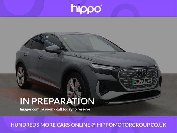 Audi Q4 E-tron 40 S Line Sportback Auto 5dr 82kWh