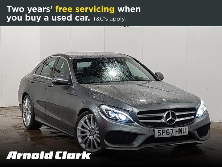 Mercedes-Benz C Class 2.1 C220d AMG Line G-Tronic+ Euro 6 (s/s) 4dr