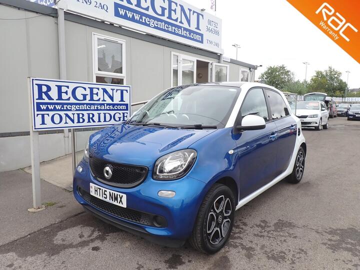 Smart Forfour 0.9T Prime (Premium) Euro 6 (s/s) 5dr