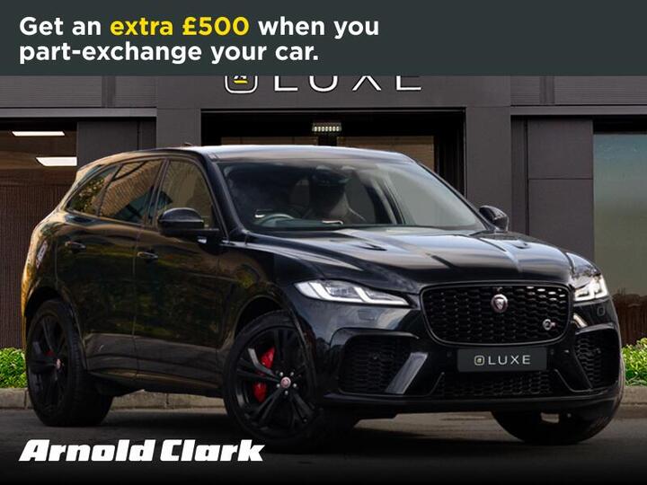 Jaguar F-PACE 5.0 P550 V8 SVR Quickshift AWD Euro 6 (s/s) 5dr