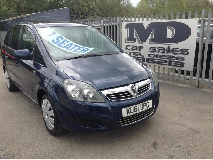 Vauxhall Zafira 1.7 CDTi EcoFLEX Exclusiv Euro 5 5dr
