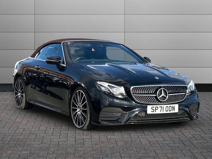 Mercedes-Benz E Class 2.0 E300d AMG Line Night Edition (Premium Plus) Cabriolet G-Tronic+ Euro 6 (s/s) 2dr Mercedes-Benz E Class 2.0 E300d AMG Line Night Edition (Premium Plus) Cabriolet G-Tronic+ Euro 6 (s/s) 2dr