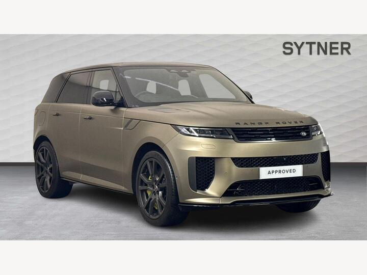 Land Rover RANGE ROVER SPORT 4.4 P635 V8 MHEV SV Edition One Gloss Auto 4WD Euro 6 (s/s) 5dr Land Rover RANGE ROVER SPORT 4.4 P635 V8 MHEV SV Edition One Gloss Auto 4WD Euro 6 (s/s) 5dr