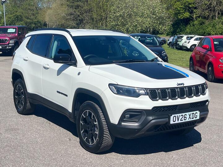 Jeep Compass 1.3 GSE T4 11.4kWh Trailhawk Auto 4xe Euro 6 (s/s) 5dr Jeep Compass 1.3 GSE T4 11.4kWh Trailhawk Auto 4xe Euro 6 (s/s) 5dr