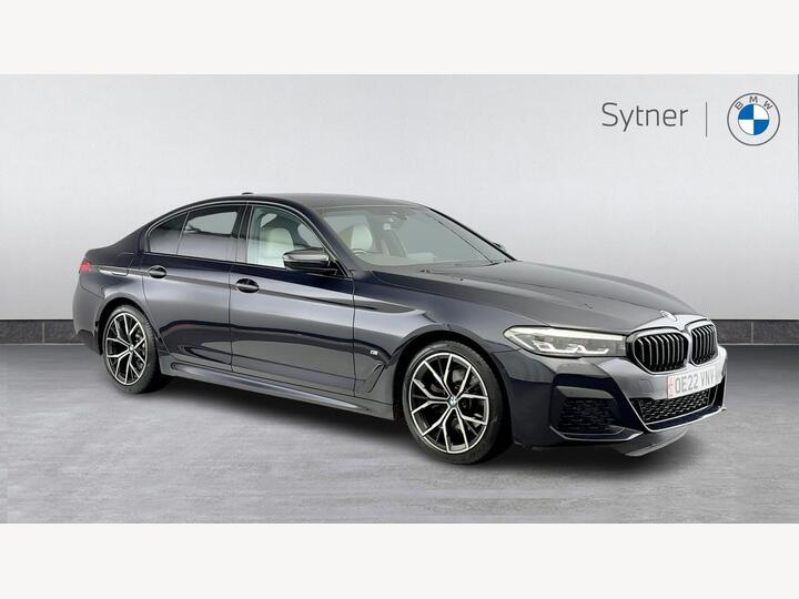BMW 5 Series 2.0 520i MHT M Sport Steptronic Euro 6 (s/s) 4dr BMW 5 Series 2.0 520i MHT M Sport Steptronic Euro 6 (s/s) 4dr