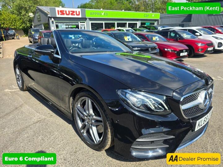 Mercedes-Benz E-CLASS 2.0 E220d AMG Line (Premium) Cabriolet G-Tronic+ Euro 6 (s/s) 2dr