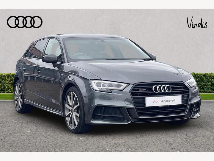 Audi A3 Sportback 2.0 TDI 40 Black Edition Sportback S Tronic Quattro Euro 6 (s/s) 5dr