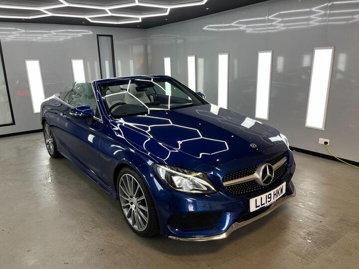 Mercedes-Benz C Class 2.0 C300 AMG Line (Premium Plus) Cabriolet G-Tronic+ Euro 6 (s/s) 2dr Mercedes-Benz C Class 2.0 C300 AMG Line (Premium Plus) Cabriolet G-Tronic+ Euro 6 (s/s) 2dr
