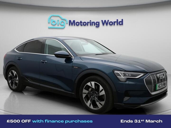 Audi E-tron 55 Sport Sportback Auto Quattro 5dr 95kWh (11kW Charger)