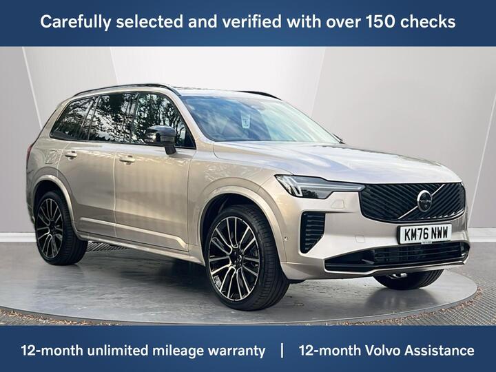 Volvo XC90 2.0 T8 18.8kWh Ultra Dark Auto 4WD Euro 6 (s/s) 5dr
