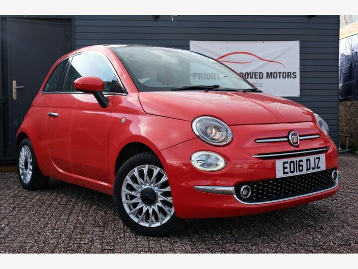 Fiat 500 1.2 Lounge Euro 6 (s/s) 3dr