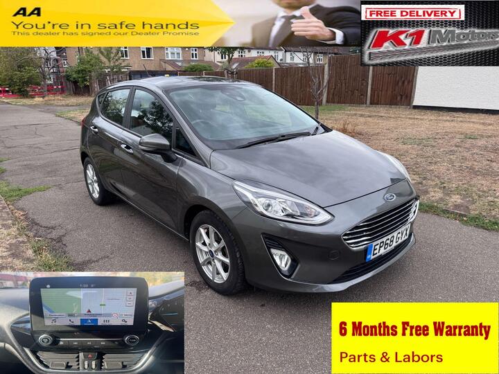 Ford Fiesta 1.0T EcoBoost Zetec Euro 6 (s/s) 5dr