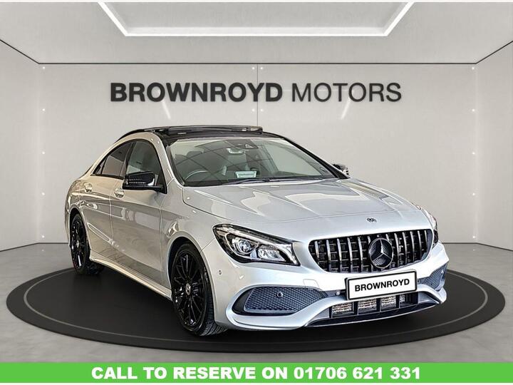 Mercedes-Benz CLA 2.1 CLA220d AMG Line Night Edition (Plus) Coupe 7G-DCT Euro 6 (s/s) 4dr