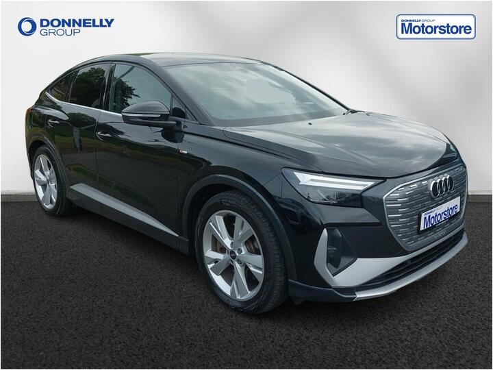 Audi Q4 40 S Line Sportback Auto 5dr 82kWh Audi Q4 40 S Line Sportback Auto 5dr 82kWh