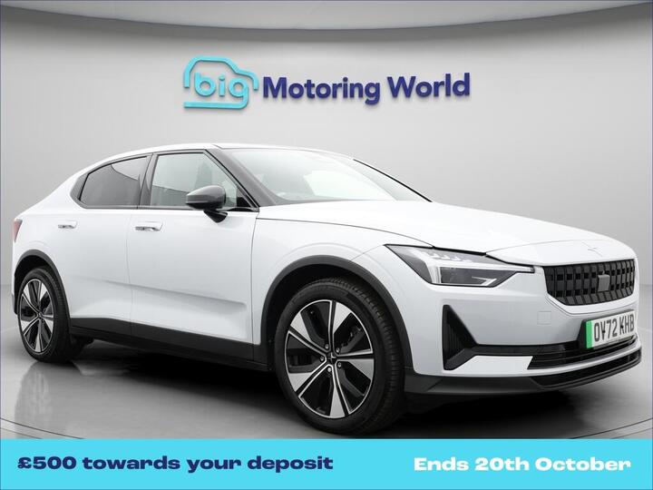 Polestar Polestar 2 Single Motor 69kWh Standard Range Fastback Auto FWD 5dr