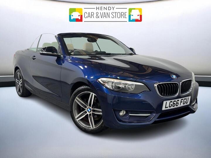 BMW 2 SERIES 2.0 220i Sport Auto Euro 6 (s/s) 2dr