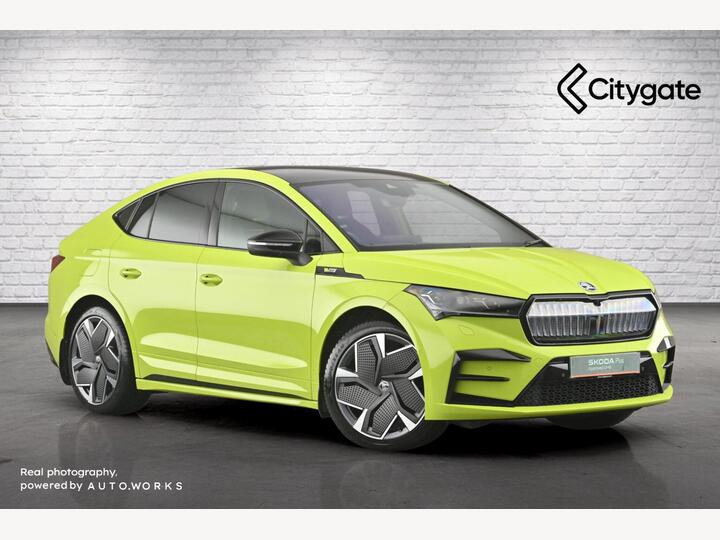 Skoda Enyaq Coup- IV IV 82kWh VRS Coupe Auto 4WD 5dr (DC135kW)