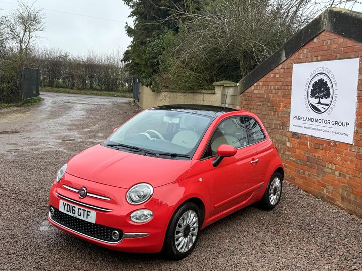 Fiat 500 1.2 Lounge Euro 6 (s/s) 3dr