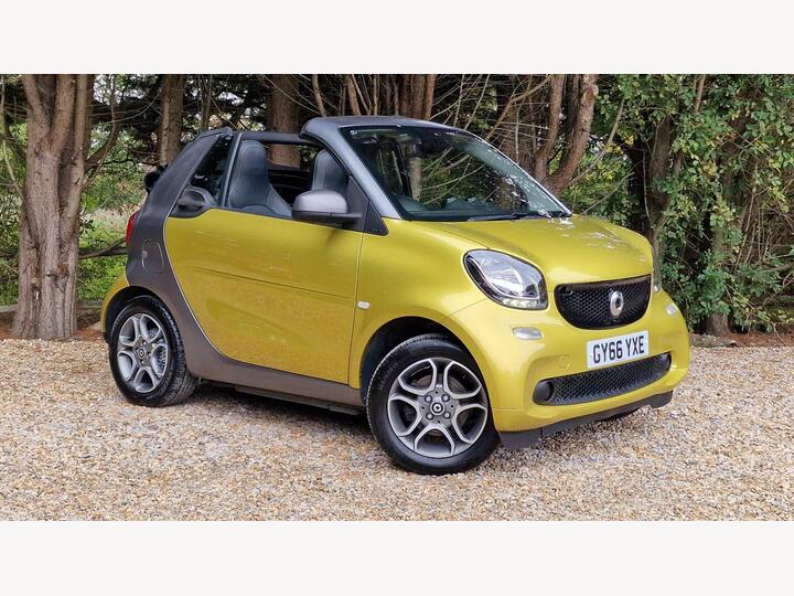Smart FORTWO 0.9T Prime Cabriolet Twinamic Euro 6 (s/s) 2dr