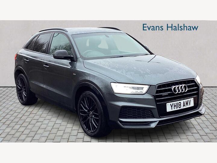 Audi Q3 ESTATE SPECIAL EDITIONS 2.0 TDI Black Edition S Tronic Quattro Euro 6 (s/s) 5dr