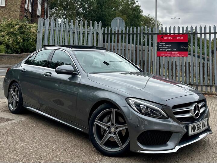 Mercedes-Benz C Class 2.1 C220d AMG Line (Premium) 7G-Tronic+ Euro 6 (s/s) 4dr