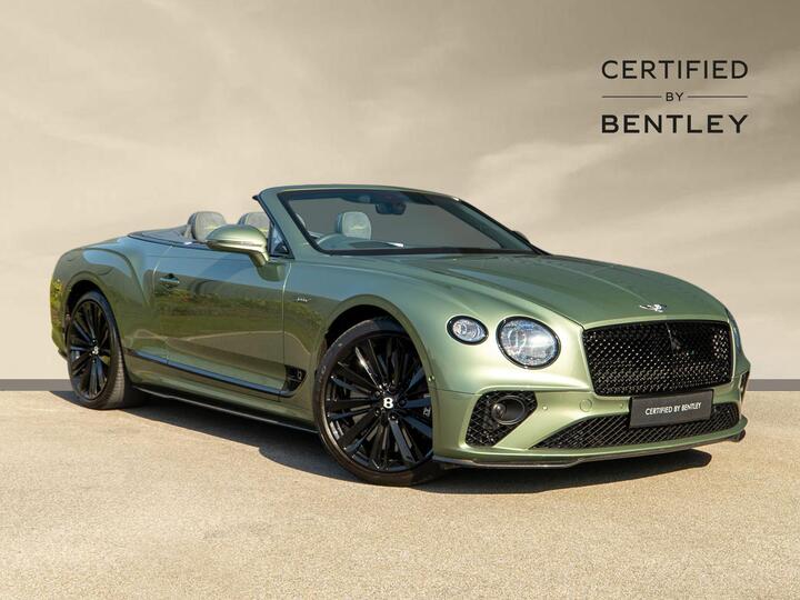 Bentley Continental GTC 6.0 W12 GTC Speed Auto 4WD Euro 6 2dr