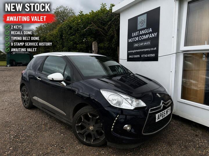 DS AUTOMOBILES DS 3 1.6 BlueHDi DStyle Euro 6 (s/s) 3dr DS AUTOMOBILES DS 3 1.6 BlueHDi DStyle Euro 6 (s/s) 3dr