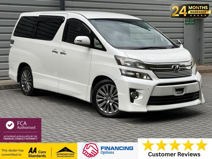 Toyota Vellfire Golden Eyes- 2013| Auction Grade 4