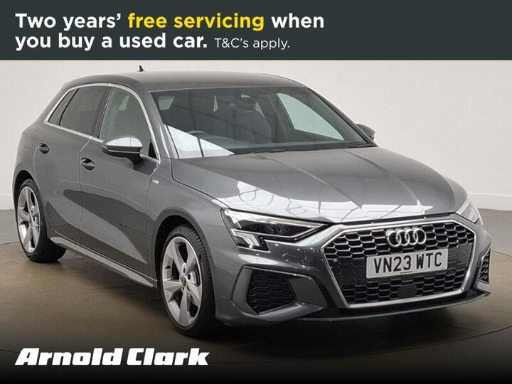 Audi A3 1.0 TFSI 30 S Line Sportback S Tronic Euro 6 (s/s) 5dr