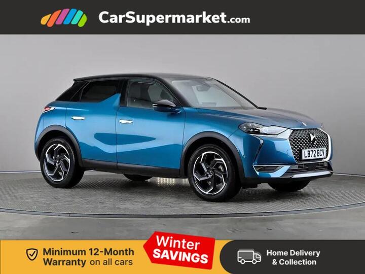 DS AUTOMOBILES Ds 3 1.2 PureTech Rivoli Crossback EAT8 Euro 6 (s/s) 5dr DS AUTOMOBILES Ds 3 1.2 PureTech Rivoli Crossback EAT8 Euro 6 (s/s) 5dr