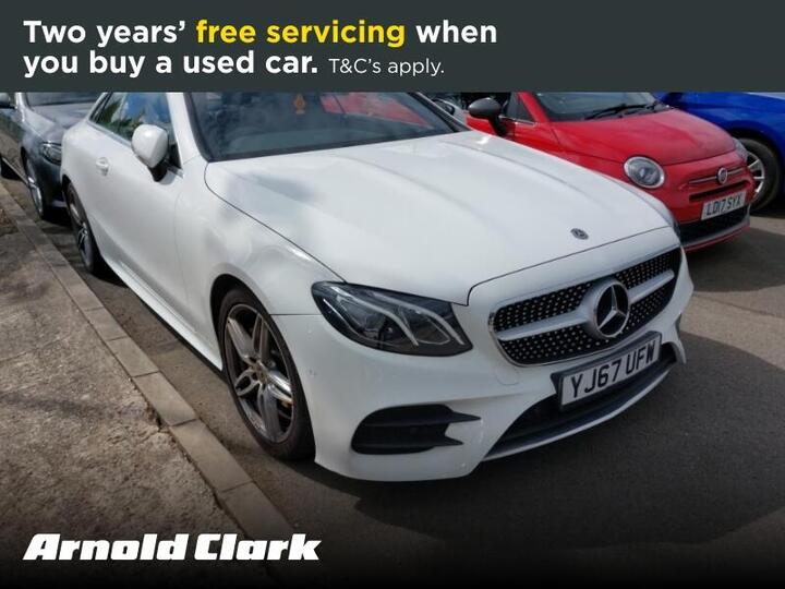 Mercedes-Benz E Class 2.0 E220d AMG Line G-Tronic+ Euro 6 (s/s) 2dr