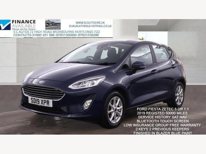 Ford Fiesta 1.1 Ti-VCT Zetec Euro 6 (s/s) 5dr