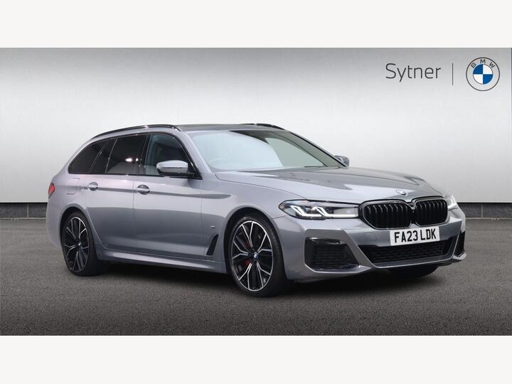 BMW 5 Series 2.0 520d MHT M Sport Touring Steptronic Euro 6 (s/s) 5dr BMW 5 Series 2.0 520d MHT M Sport Touring Steptronic Euro 6 (s/s) 5dr
