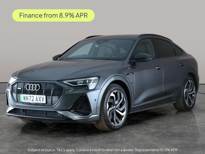 Audi E-tron 50 Black Edition Sportback Auto Quattro 5dr 71.2kWh (11kW Charger)