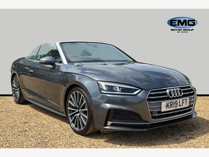 Audi A5 Cabriolet 2.0 TFSI 40 S Line S Tronic Euro 6 (s/s) 2dr